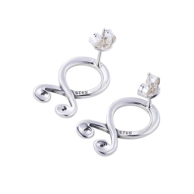 Package Troll Cross Necklace and Earrings 925 Silver