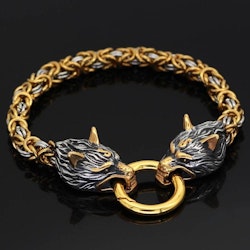Paket Golden Valhalla Halsband och Armband