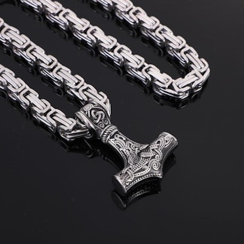 Wolf Giant Thor Necklace (Several Colors)