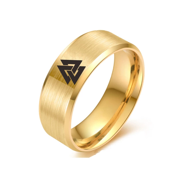 andrageren Overflødig Anden klasse Ring Valknut Gotland (flere farver) - Varia Design - Eksklusive smykker,  lave priser