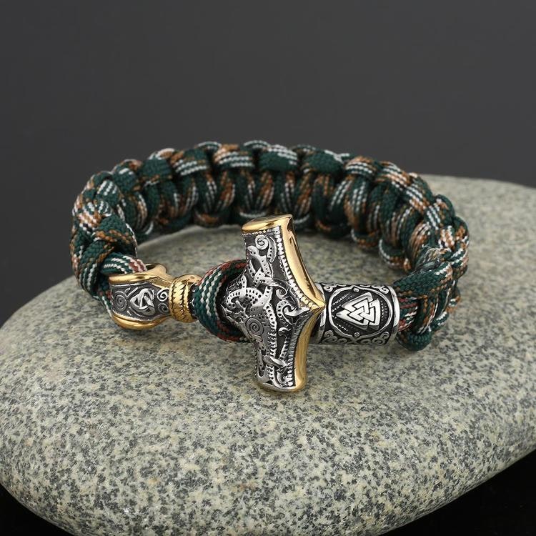 Armbånd Viking Thor (flere farver) - Varia Design - Nordens største inden for