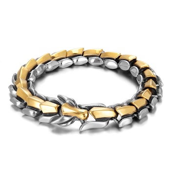 Rannekoru Wolf-Viking Silver/Gold