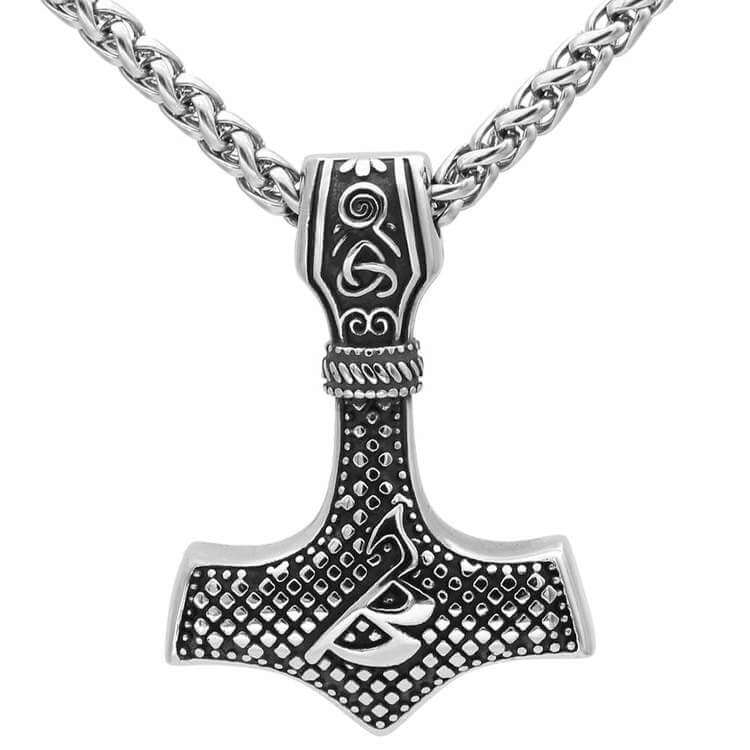 Necklace Berserker Silver 4mm