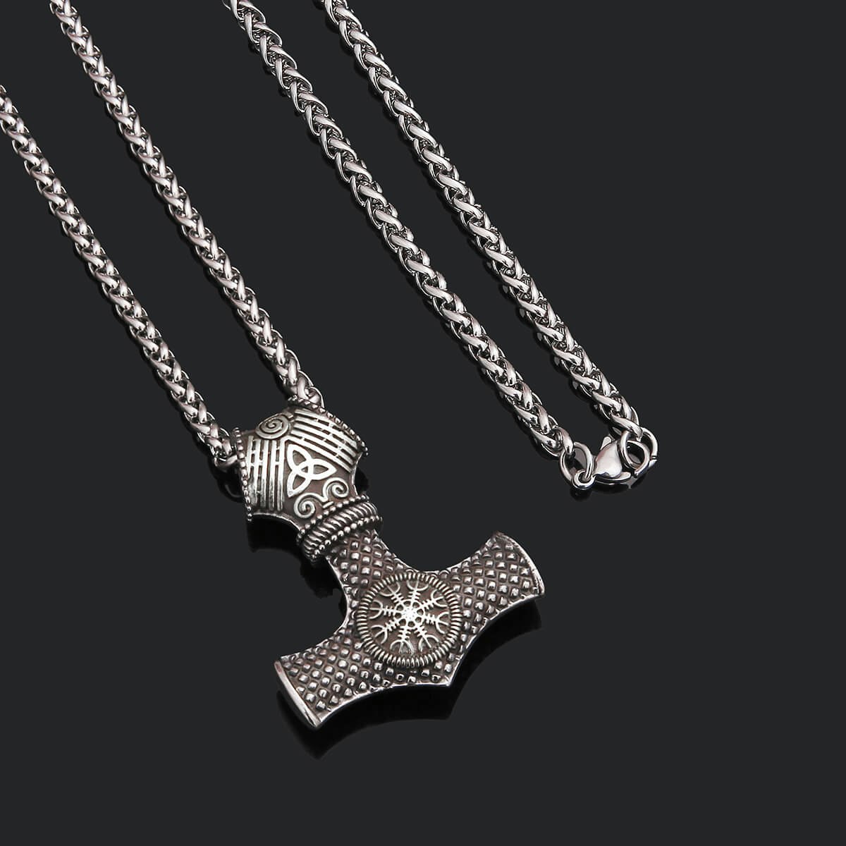 Necklace Thor Aeigushjalmur