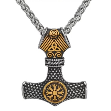 Necklace Thor Aeigushjalmur