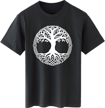 T-skjorte Yggdrasil (Flere farger)