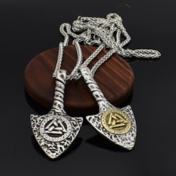 Halsband Valknut Spear