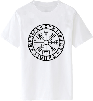 T-shirt Vegvisir (flere farver)