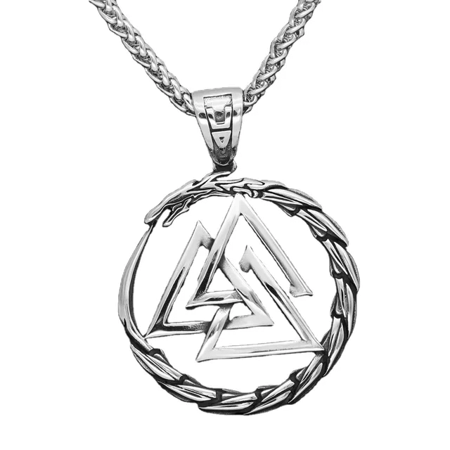 Necklace Valknut Jörmungand