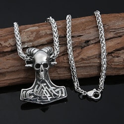 Necklace Skull of Thor