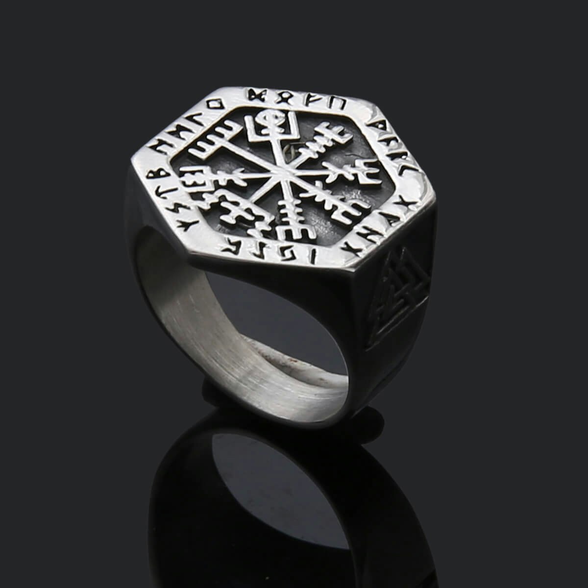 Sormus Vegvisir Valknut