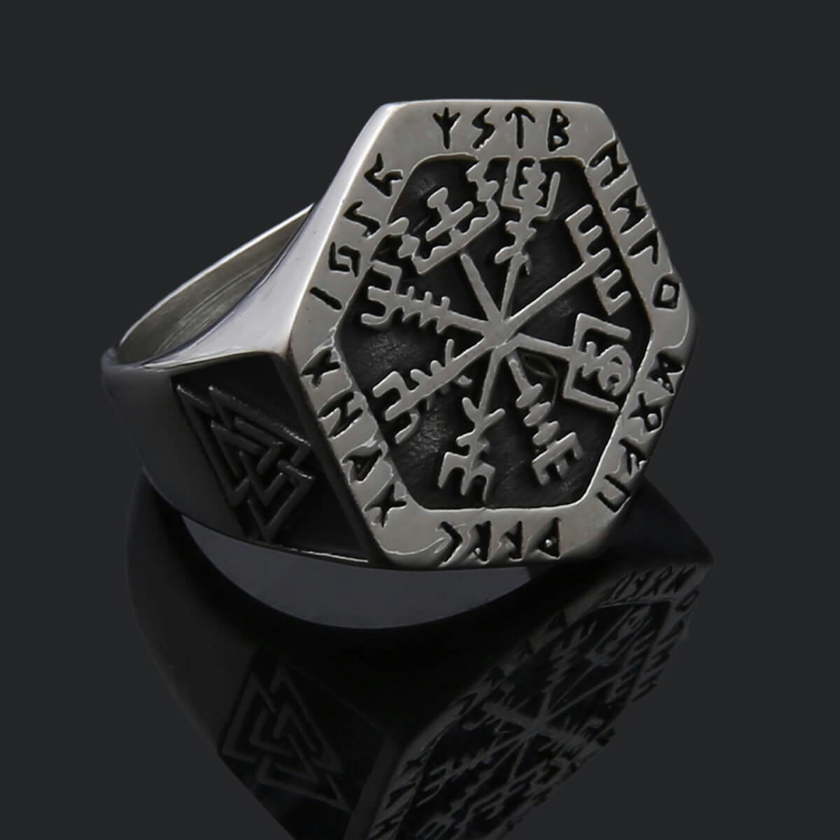 Sormus Vegvisir Valknut