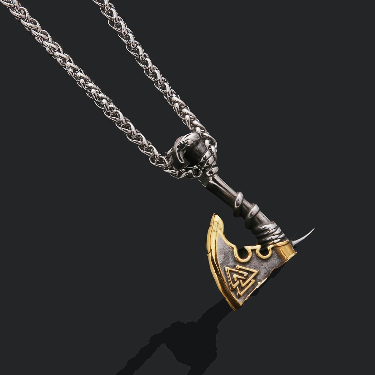 Halsband Axe Valknut