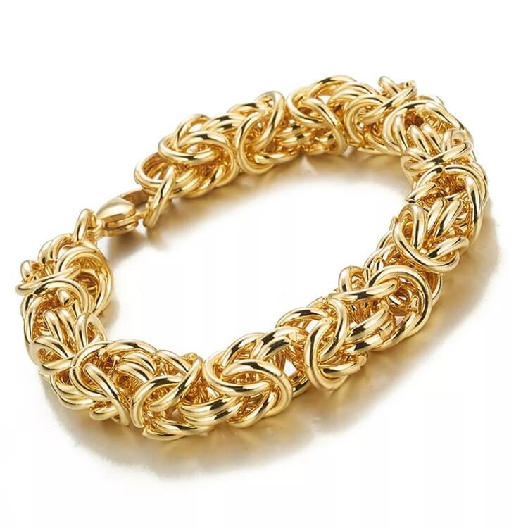 Bracelet Pure Golden Kungslänk