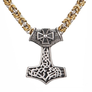 Necklace King Thor Gold