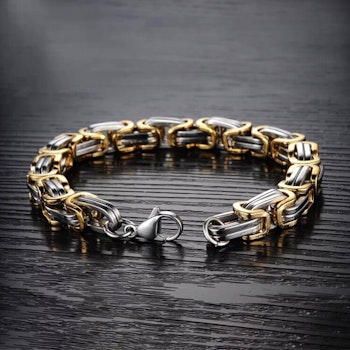 Golden Wolf bracelet