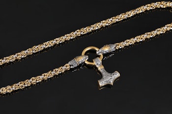 Necklace Halvdan Silver / Gold