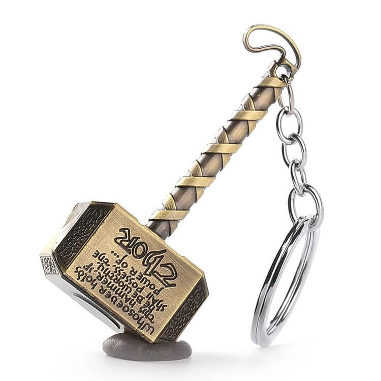 Keychain Thor Gold