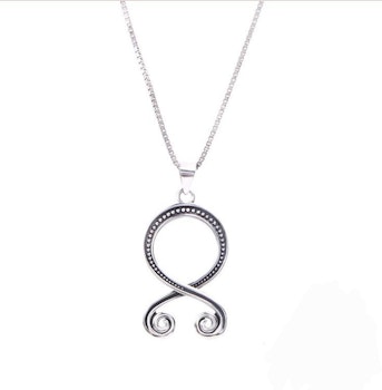 Necklace Troll Cross 925 silver