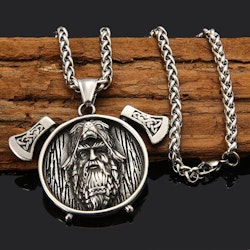 Necklace Face of Odin