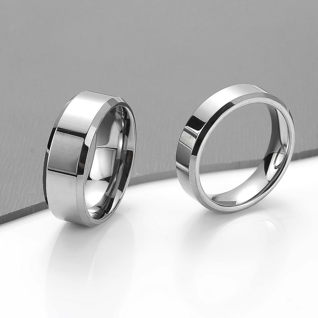 Sormus Silver Finish Tungsten - Varia Design - Ainutlaatuiset korut,  edulliset hinnat