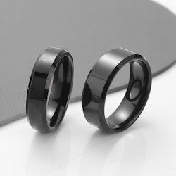 Ring Black Beauty Tungsten