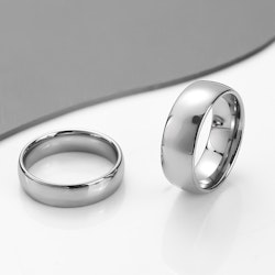 Ring Silver Beauty Tungsten