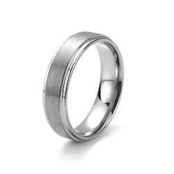 Ring Silver Tungsten