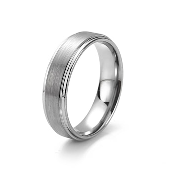 Ring Silver Tungsten