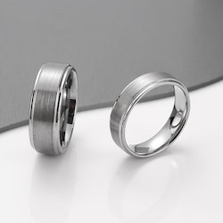 Ring Silver Tungsten