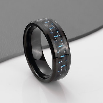 Ring Blue Dream Tungsten