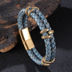 Bracelet Viking Leather