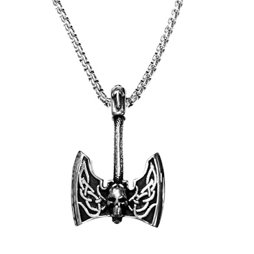 Necklace Skull of Axe