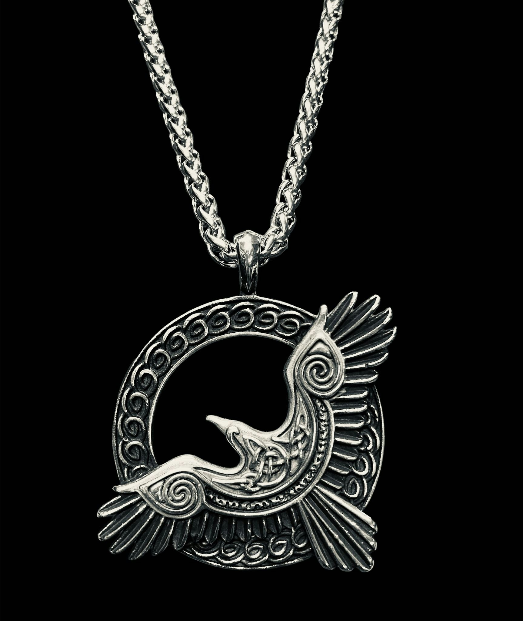 Necklace Raven