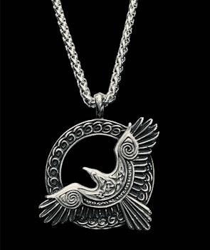 Necklace Raven