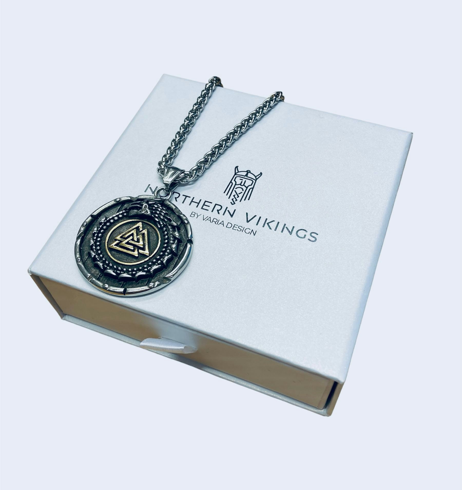 Halsband Jörmungand Valknut