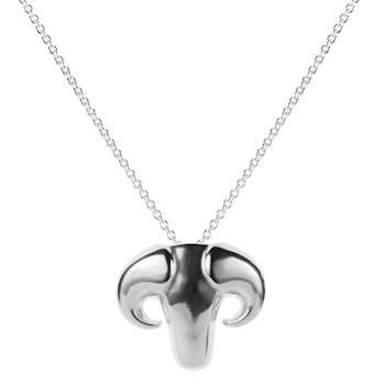 Necklace Thors Goats Silver Mini