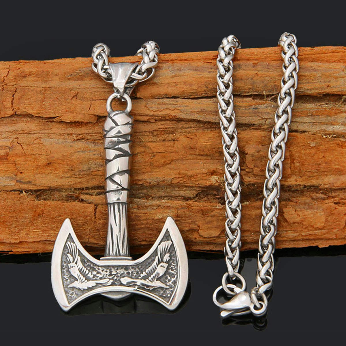 Halskæde Raven Axe