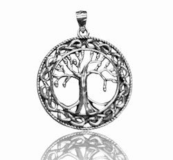 Halskæde Yggdrasil 925 sterling sølv mini