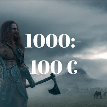 Gavekort 1000 SEK