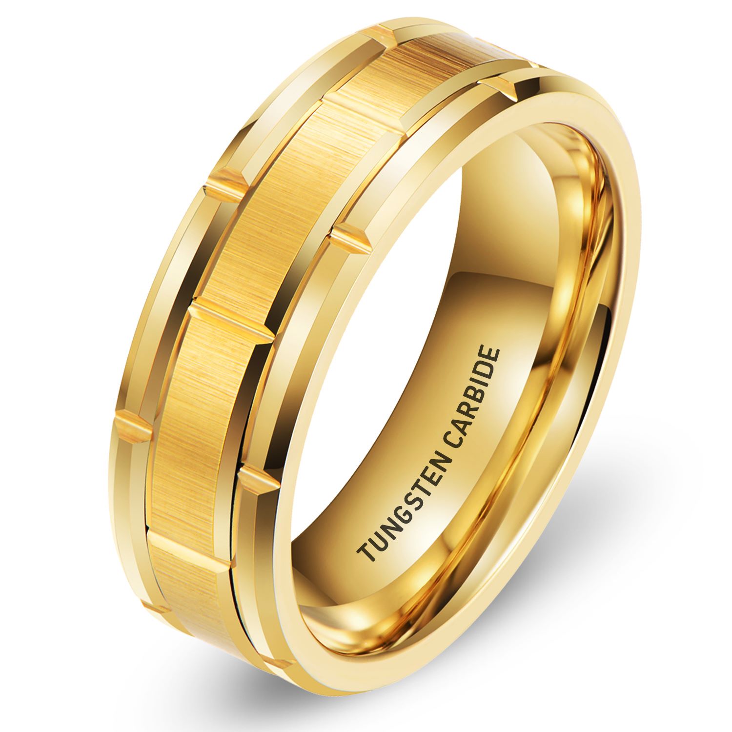 Ring Golden Tungsten