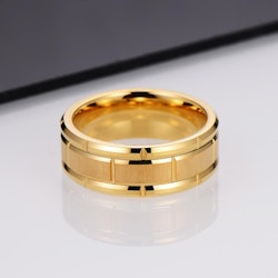 Ring Golden Tungsten