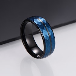 Ring Blue Sky Tungsten