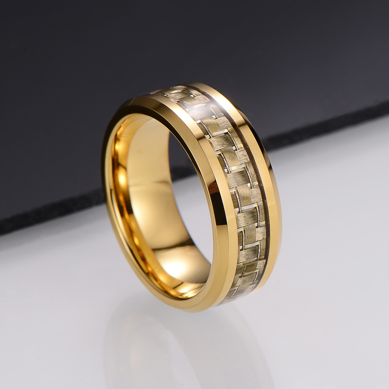 Ring Golden Dream Tungsten