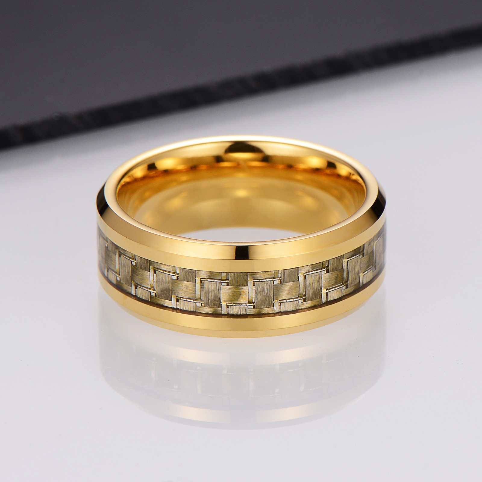 Ring Golden Dream Tungsten