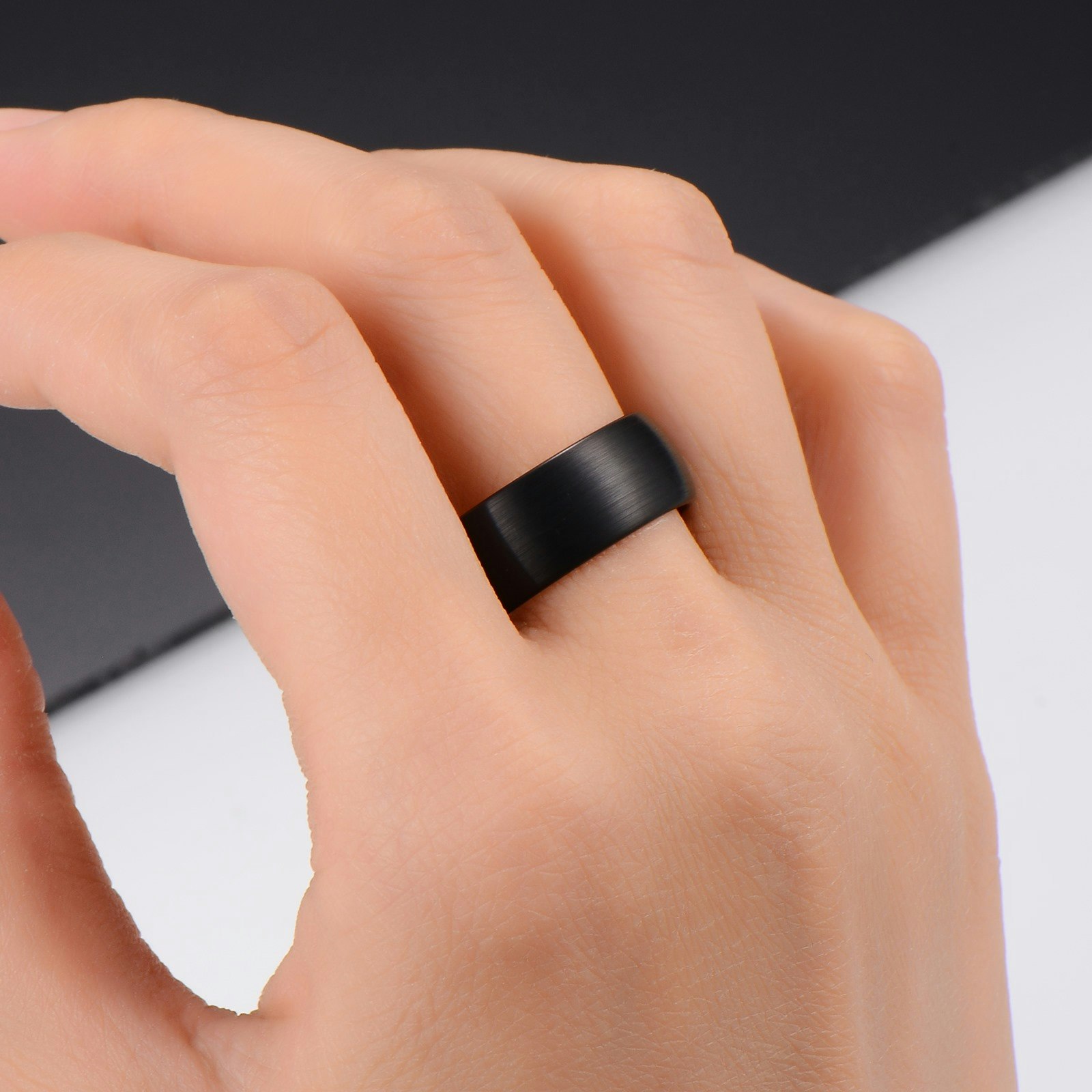 Ring Black Dream Tungsten