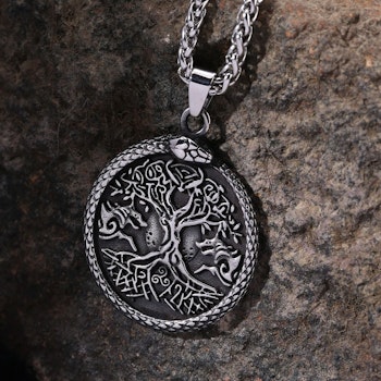 Halsband Yggdrasil Wolves