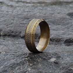 Ring Keltiske Runer Bronze