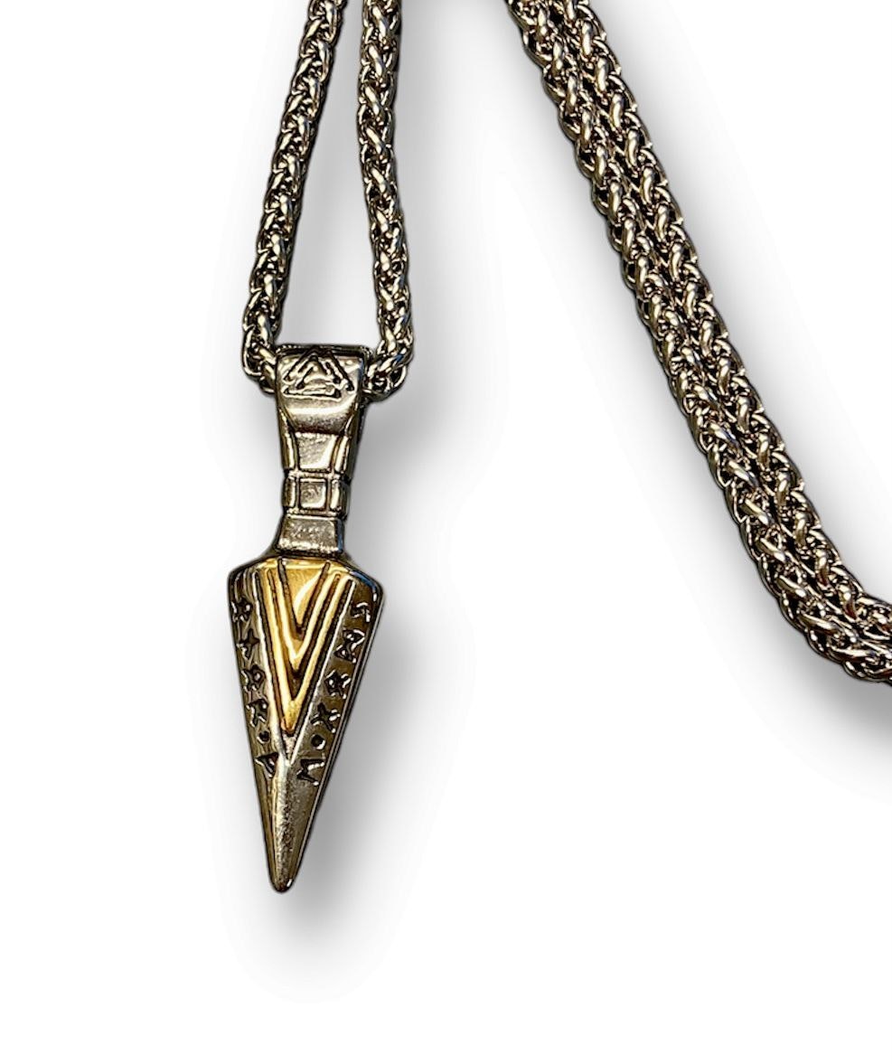 Necklace Arrow Valknut