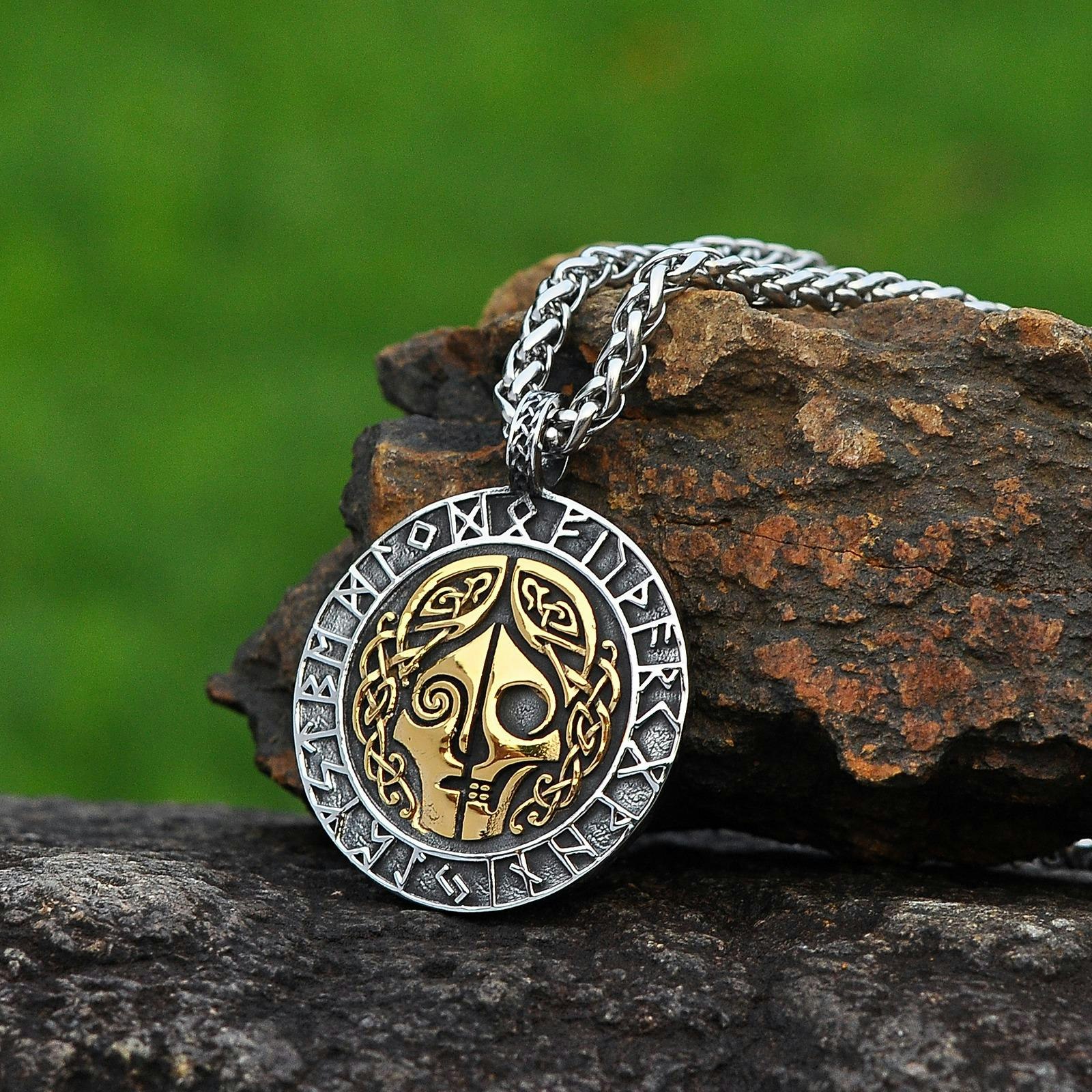 Necklace Viking Skull (More Colors)